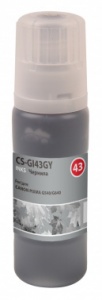 Чернила Cactus CS-GI43GY серый60мл для Canon Pixma G640/540