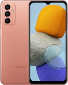 Смартфон Samsung SM-M236 Galaxy M23 128Gb 6Gb розовое золото моноблок 3G 4G 2Sim 6.6" 1080x2408 Android 11 50Mpix 802.11 a/b/g/n/ac NFC GPS GSM900/1800 GSM1900 TouchSc FM A-GPS microSD max1024Gb