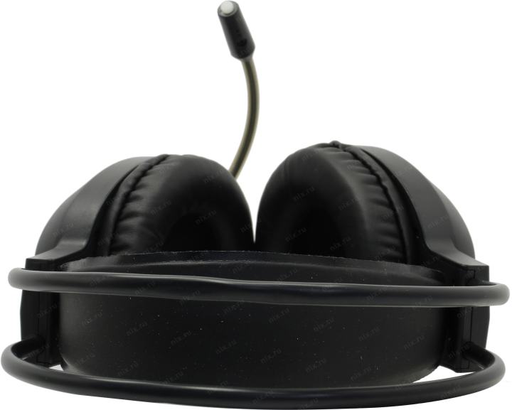 Наушники с микрофоном SunWind SW-HS410G Black (шнур 2.1м, с регулятором  громкости) <1422159>