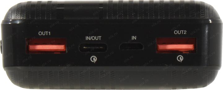 Внешний аккумулятор HARPER <PB-20006 Black> (2xUSB, USB-C, 20000mAh, Li-Pol)